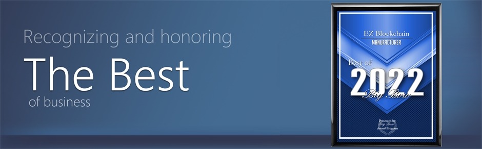 EZ Blockchain Wins the 2022 Big Bow Award