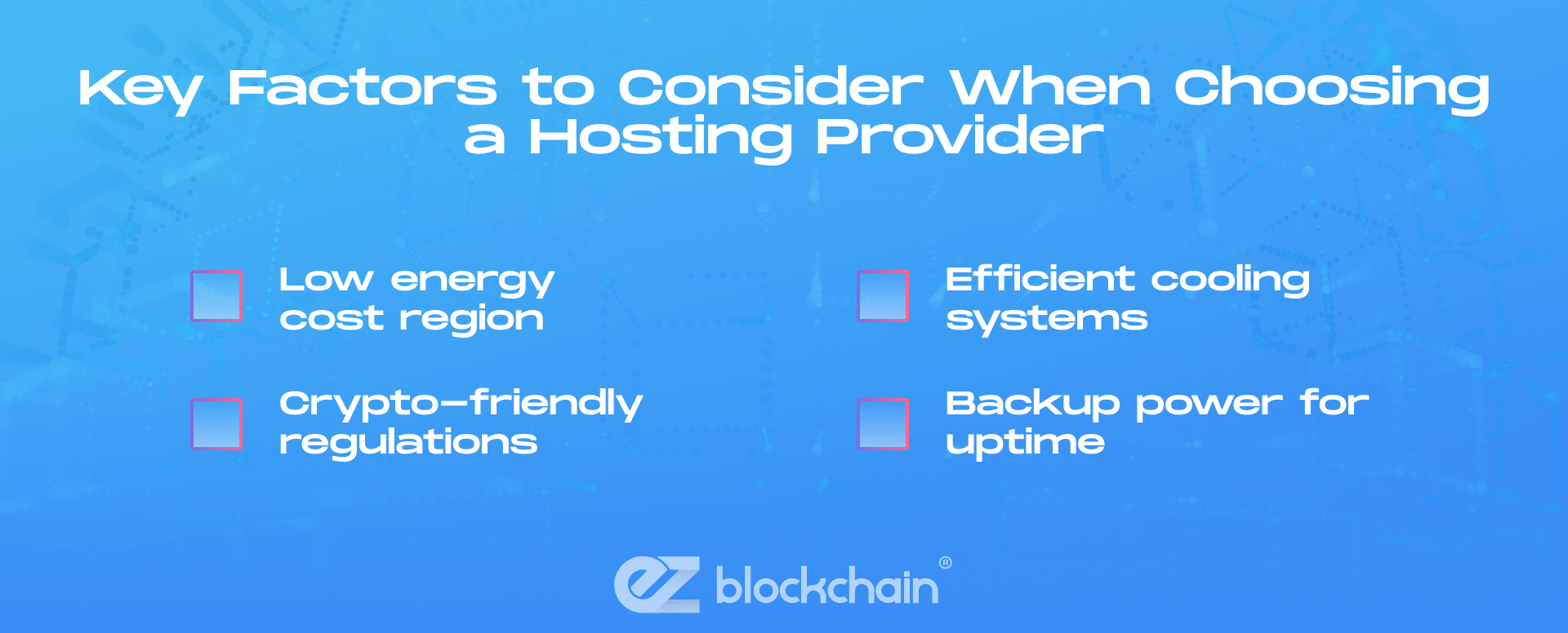 Key Factors to Consider When Choosing a Hosting Provider: A Checklist