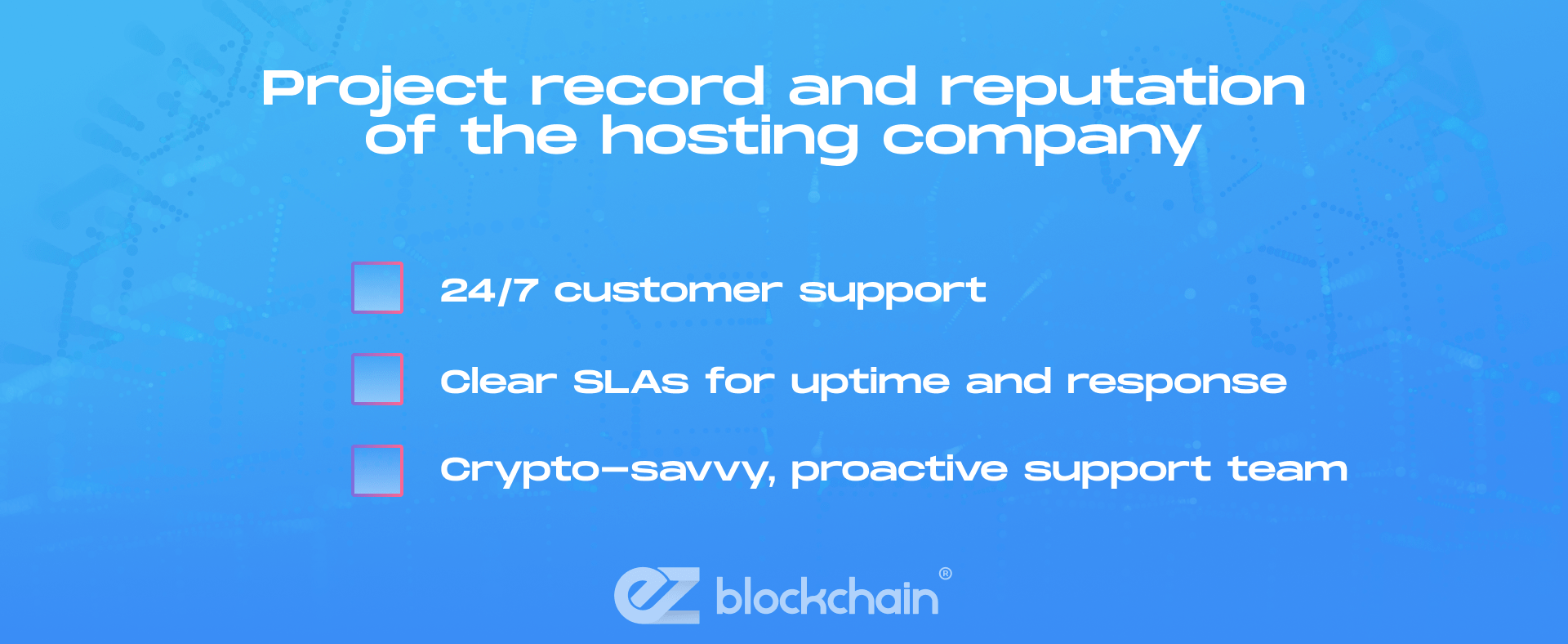 Key Factors to Consider When Choosing a Hosting Provider: A Checklist