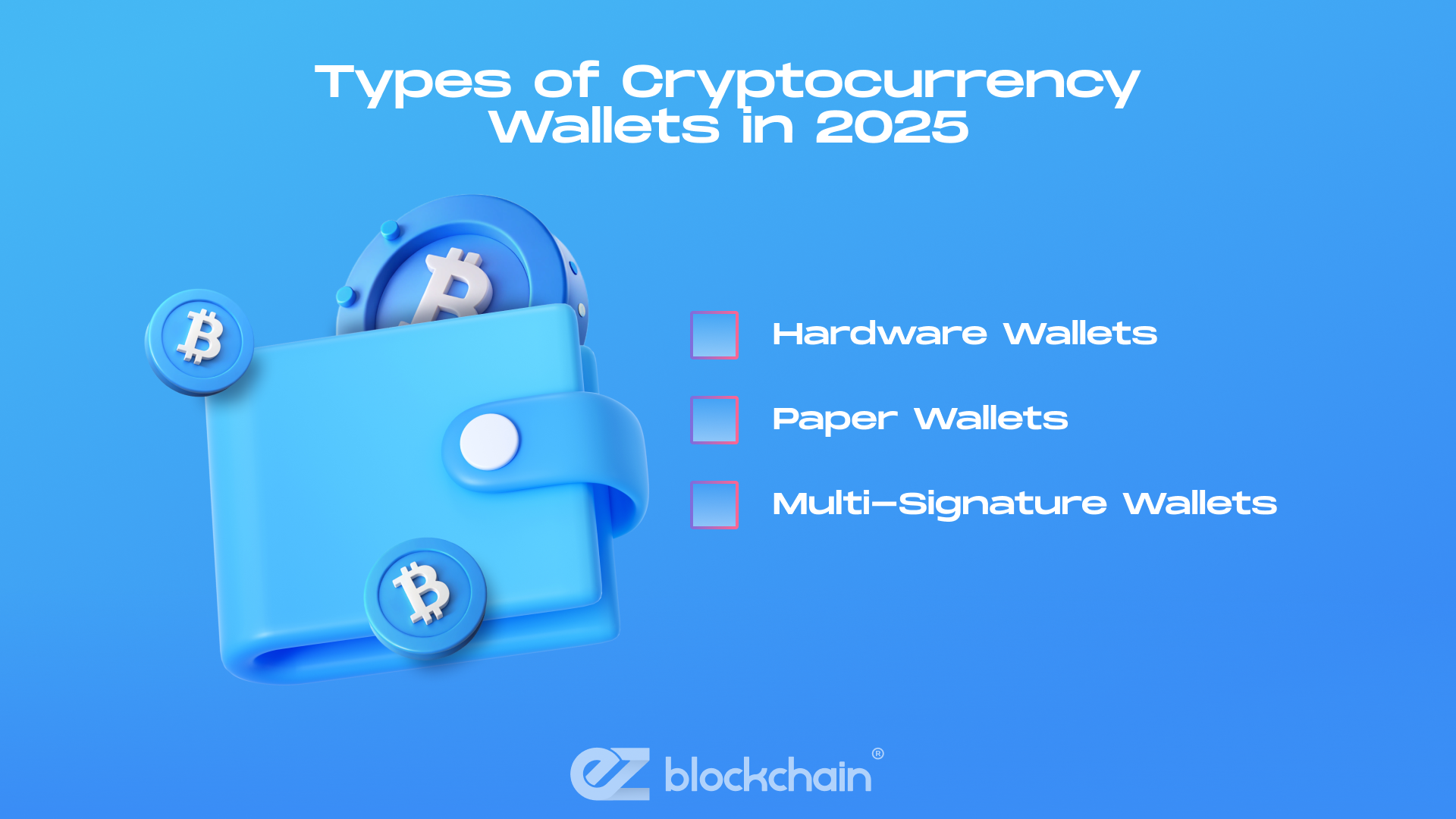 Types of Cryptocurrency Wallets in 2025