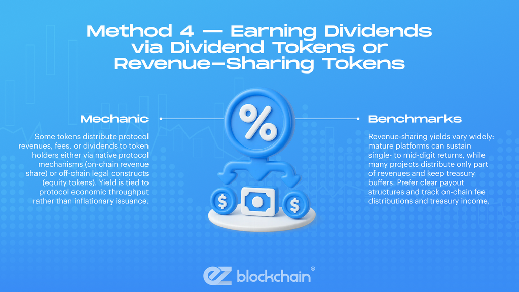 Method 1 — Staking Coins on Proof-of-Stake Networks
